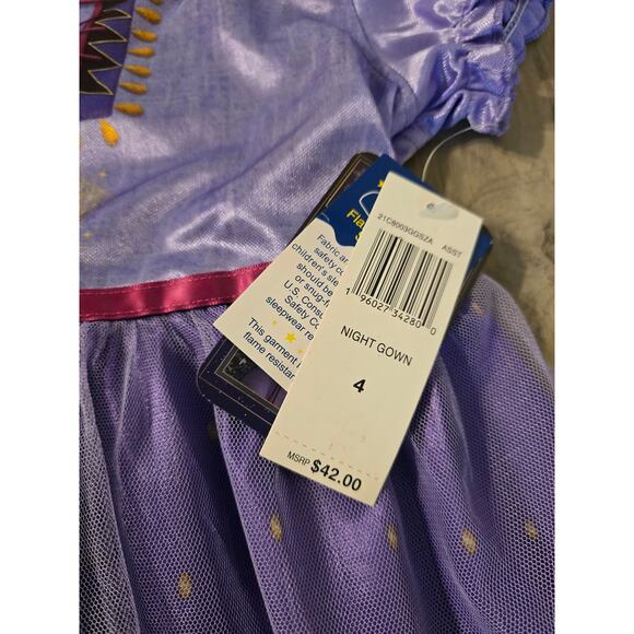 Disney Wish Asha & Magic Wishing Star Nightgown Size 4 NWT - Picture 2 of 2
